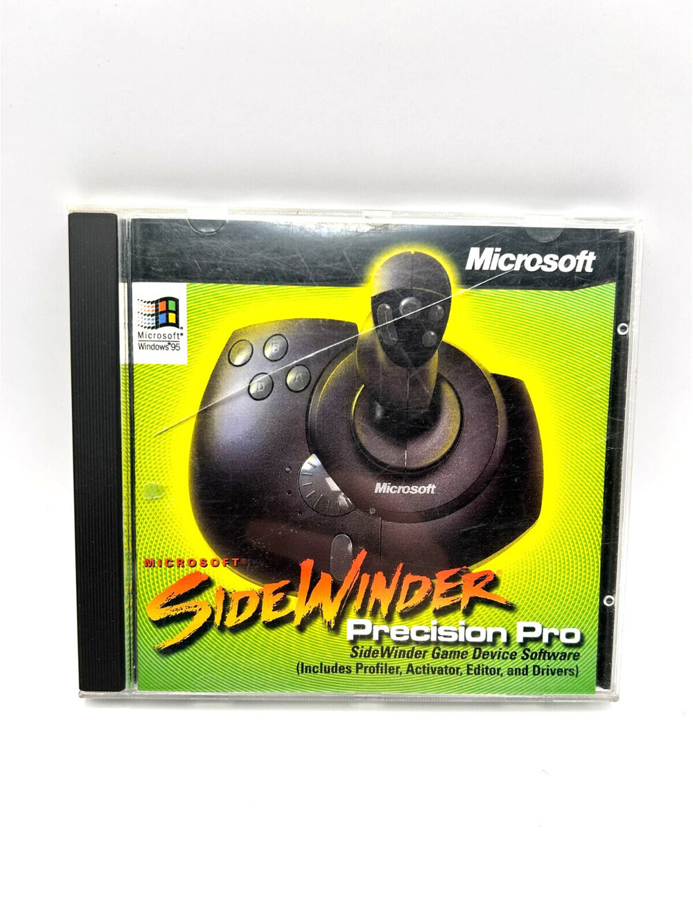 Microsoft SideWinder Precision Pro Game Device Software PC CD Windows 95